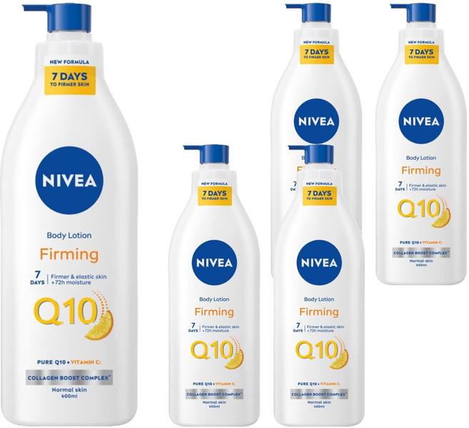 NIVEA 妮維雅 美體緊膚乳液, 400ml, 5件