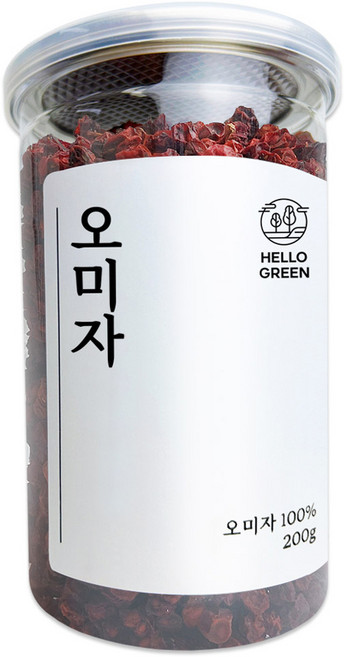 헬로우그린 오미자, 200g, 1개