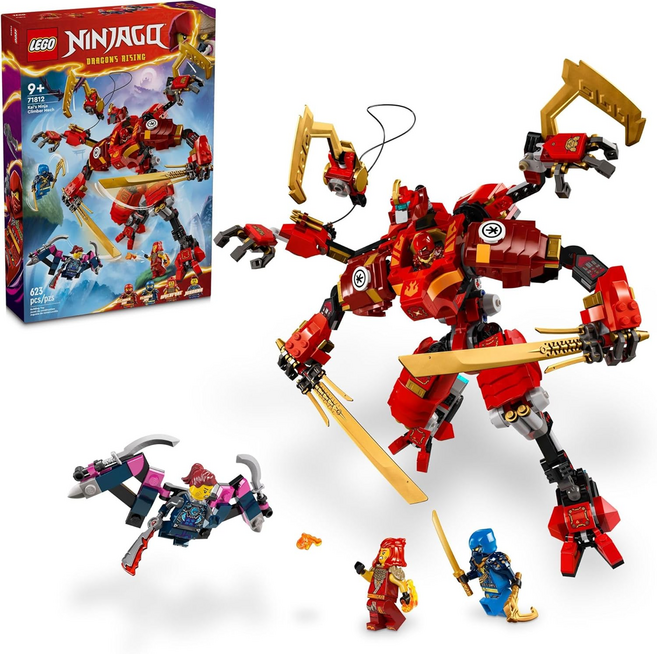 LEGO 赤地的忍者攀爬機械人 Kai's Ninja Climber Mech 71812, 1盒