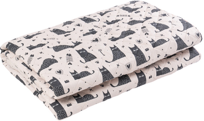 엔뚜마노 탄소카본 무자계 전기요 KSG-003, 블랙캣, 더블(135 x 180 cm)