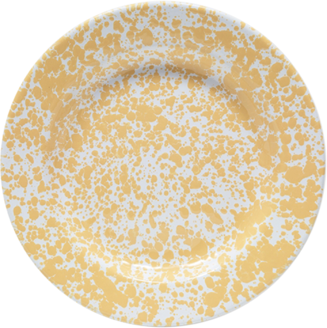 크로우캐년홈 D20 디너플레이트 마블라인, 옐로우, 1개