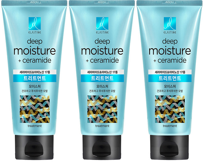 엘라스틴 피토케라틴 모이스처 피토 케라틴 트리트먼트, 200ml, 3개