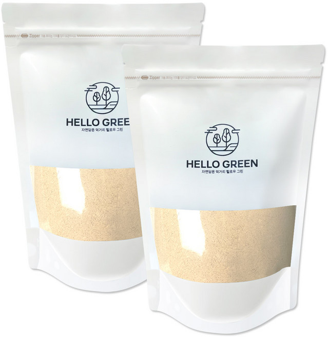 헬로우그린 국내산 볶은 백태 가루, 2개, 500g