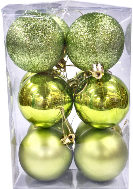 亮霧粉球 12個, 湖水綠, 1組