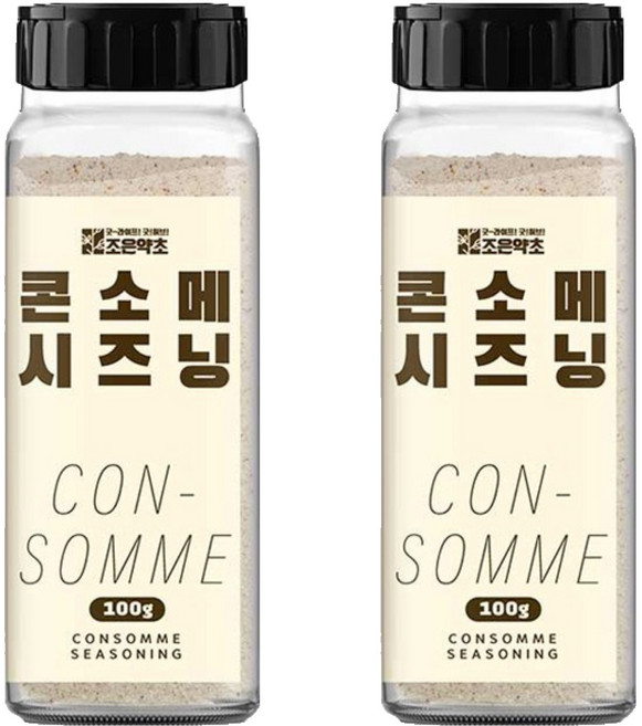 조은약초 콘소메 시즈닝, 2개, 100g