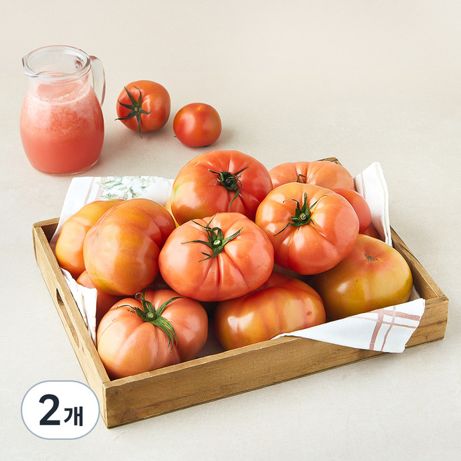 광식이 농장 주스용 못난이 완숙 토마토, 2박스, 3kg