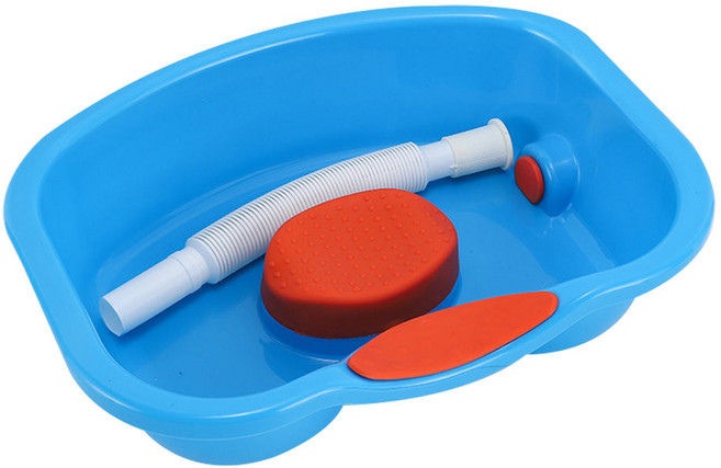 펠리스제이 환자용 샴푸대야, 블루, 1개