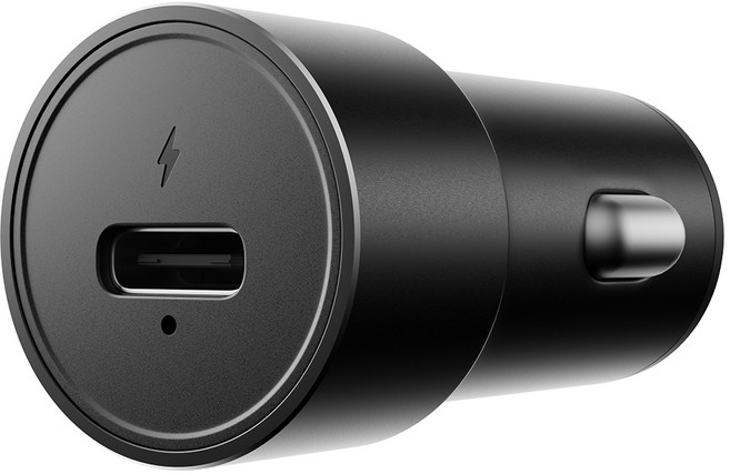 신지모루 30W 초고속 PPS PD 차량용 충전기, 블랙