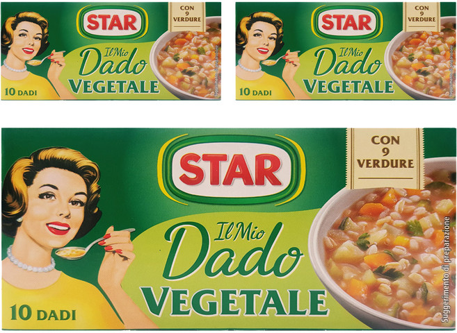 스타 다도 베지탈레 야채맛 조미료, 100g, 3개