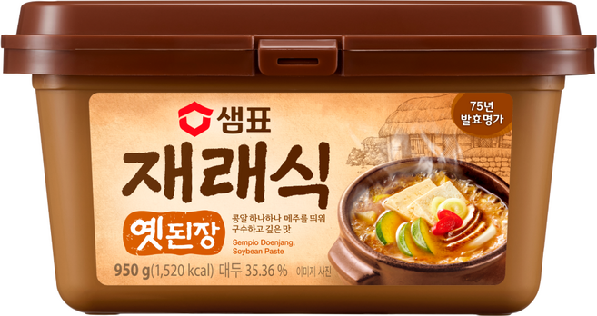 샘표 재래식옛된장, 950g, 1개
