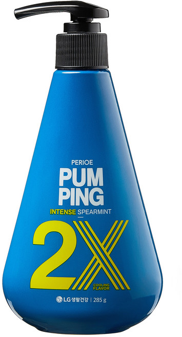 페리오 펌핑 인텐스 스피아민트 향 치약, 285g, 1개