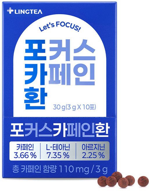 링티 포커스카페인 환 10p, 30g, 1개