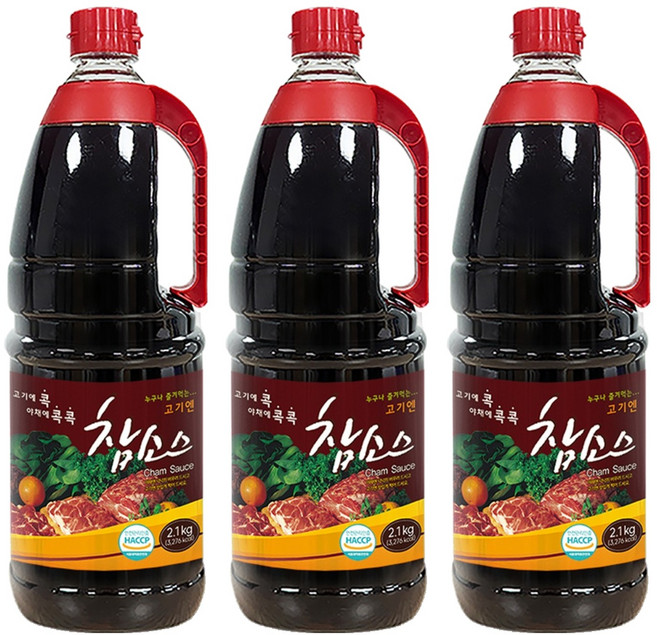 참 소스, 2.1kg, 3개