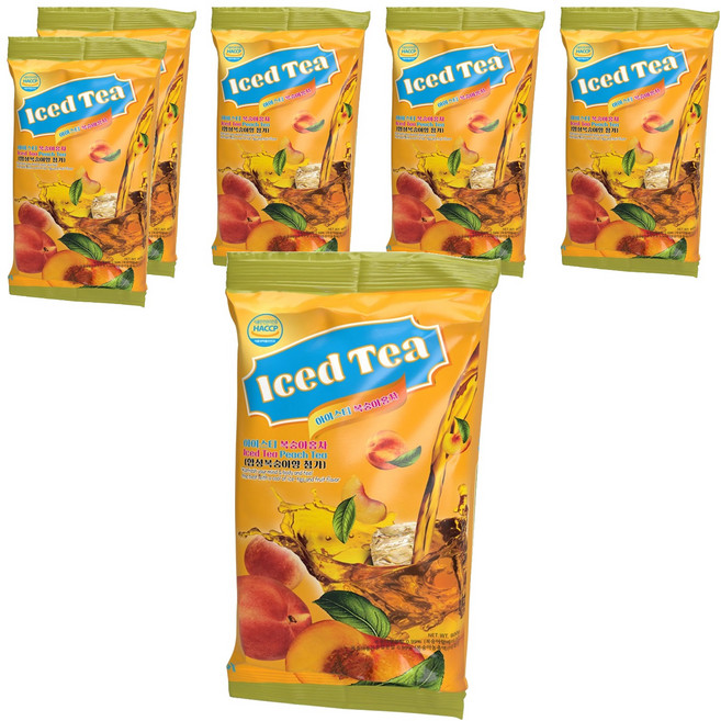 자판기용 아이스티 복숭아, 800g, 1개입, 6개