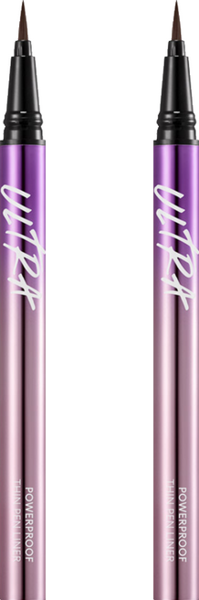 미샤 울트라 파워프루프 씬 펜 라이너 0.4g, 블랙, 2개