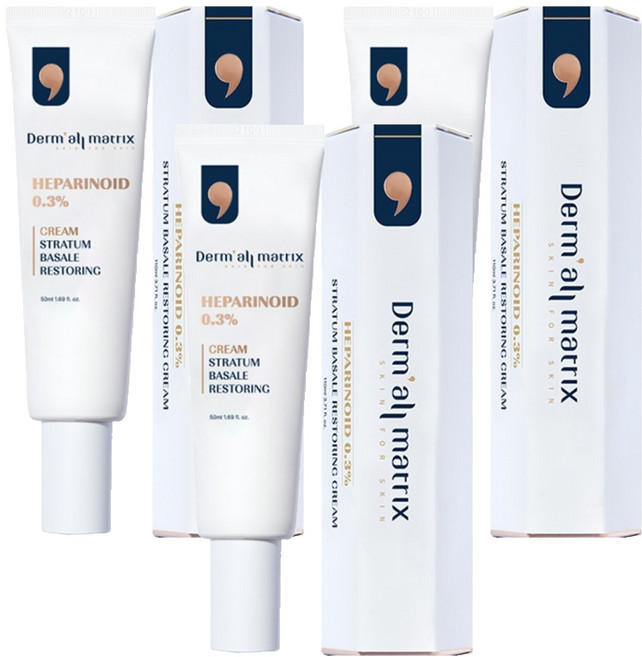 더멀매트릭스 스트라텀 베이슬 리스토어링 크림, 3개, 50ml