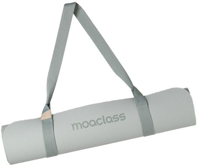 모아클래스 TPE 리버서블 요가매트, 세이지그린, 1개