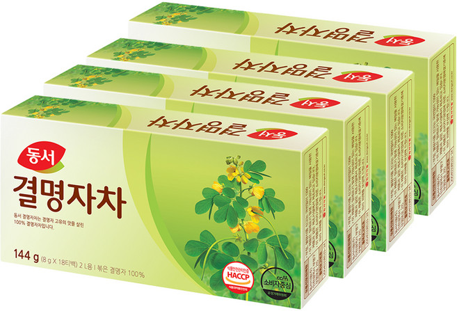 동서 결명자차, 8g, 18개입, 4개