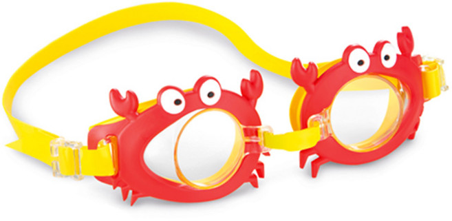 인텍스 아동용 펀 고글 수경 55610, 랜덤발송, 1개