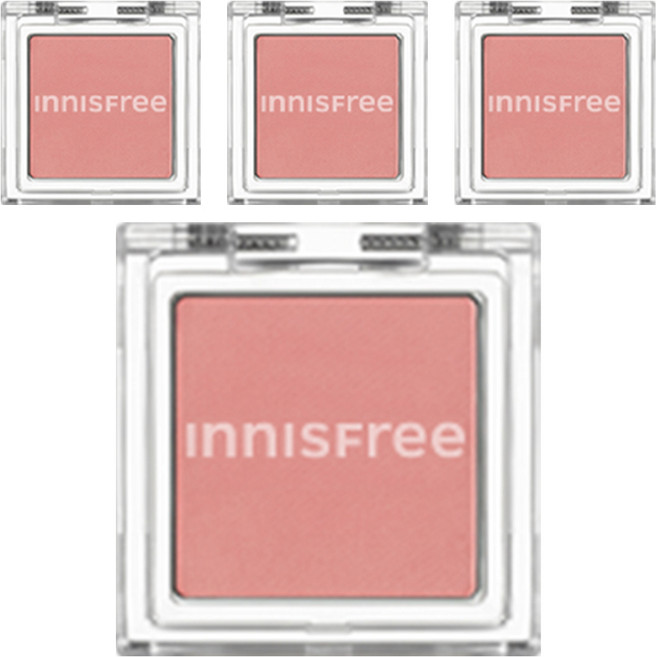 이니스프리 아이섀도우 매트, 32호 흩날리는 살구꽃, 4개