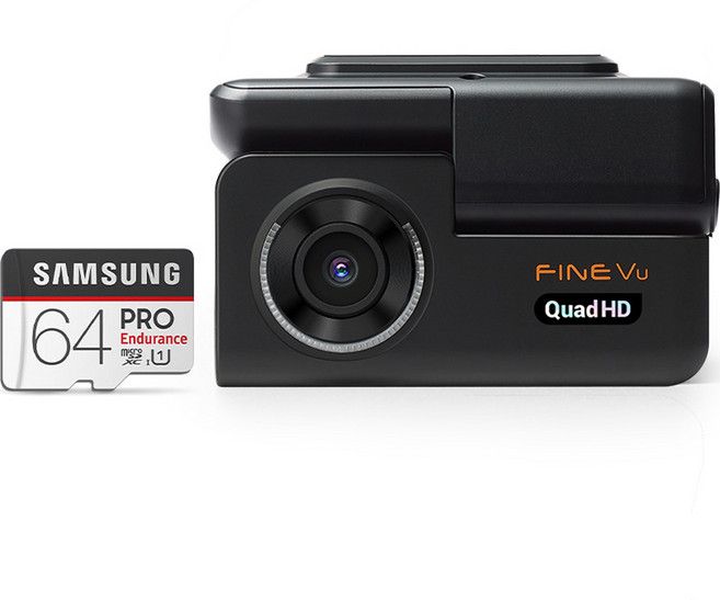 파인디지털 파인뷰 QHD/FHD 2채널 블랙박스 GX303 + 출장장착쿠폰, 64GB, FineVu GX303