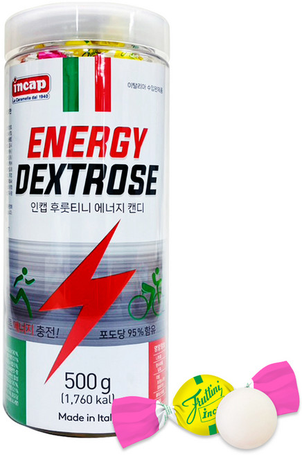 인캡 포도당 5가지맛 캔디, 500g, 1개