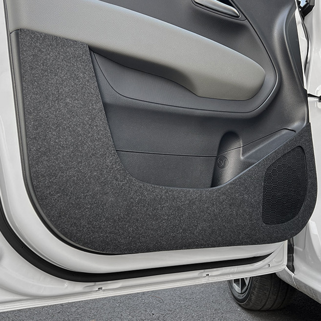 인스톨 스크래치방지 펠트 도어커버 4P, 레이,더뉴레이,페이스리프트,EV