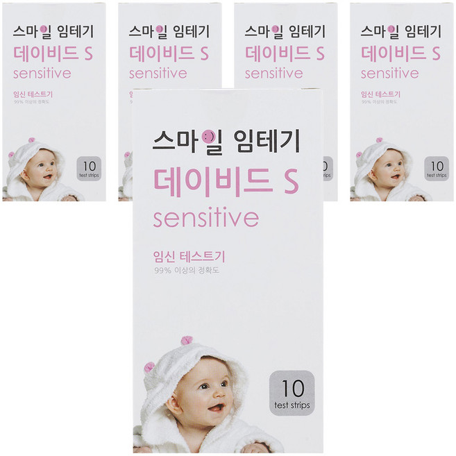 스마일랩 데이비드 S 임신테스트기, 10개입, 5개