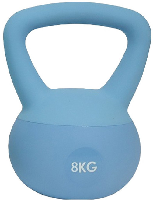 8kg壺鈴 小啞鈴(藍), 1入