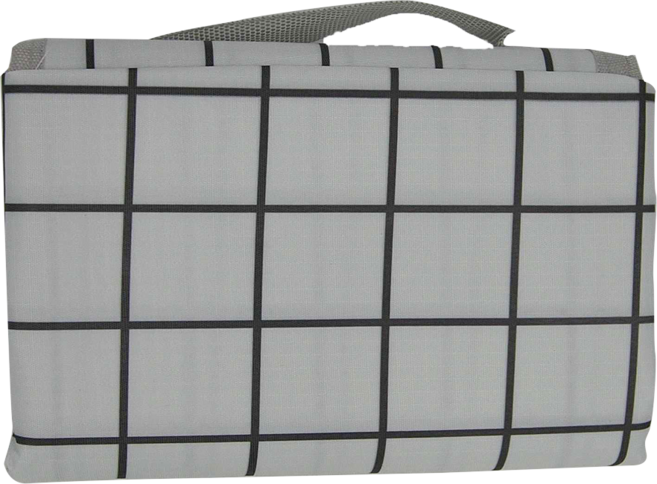 FANCY LIFE 加厚防水野餐墊, 白格