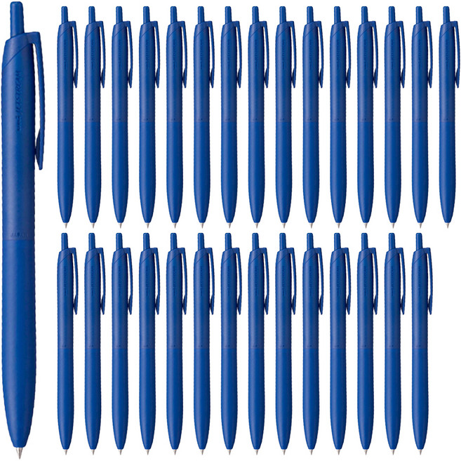 Uni 三菱 JETSTREAM 輕觸感墨水原子筆 SXN-LS 0.5mm, 30個, 藍色