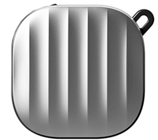 KMAX Galaxy Buds Live / Buds2 保護殼, 銀色, 單一商品