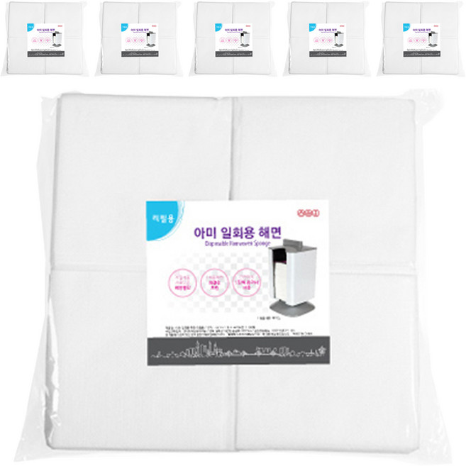 아미 리필용 일회용 해면, 6개