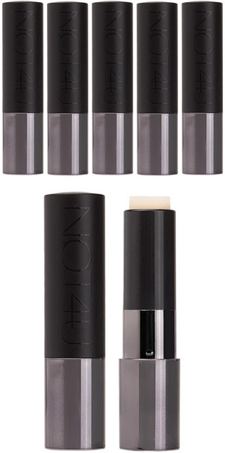 낫포유 남성용 키스밤 포 맨 립밤, 6개, 혼합색상, 3.6g