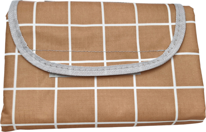 FANCY LIFE 加厚防水野餐墊, 咖格