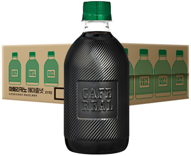 까페리얼 아메리카노 헤이즐넛, 400ml, 20개