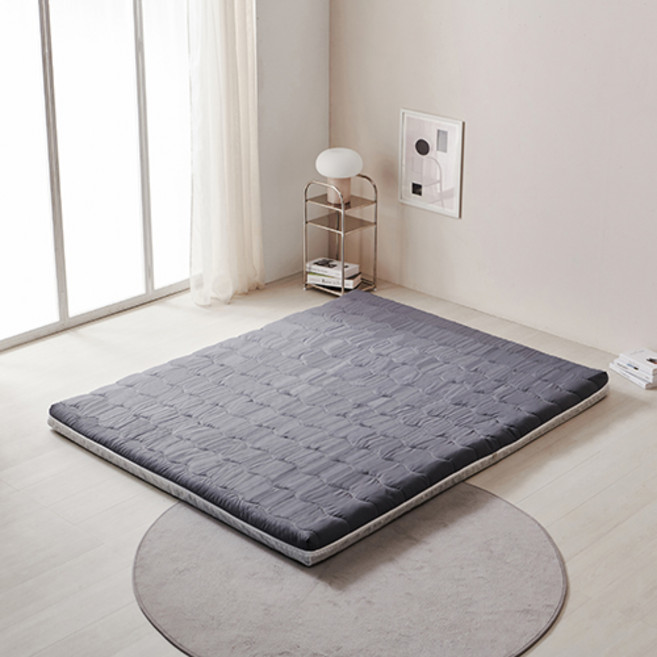 홈잡스 9존 접이식 토퍼 매트리스 + 보관벨트