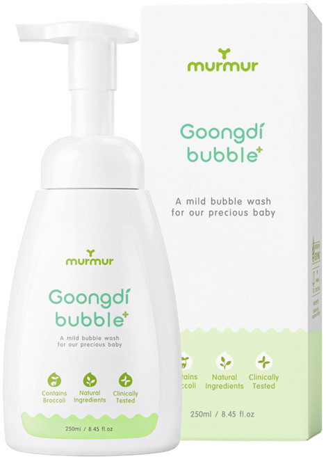 머머 궁디 버블워시 플러스 영유아 청결제 무향, 250ml, 1개