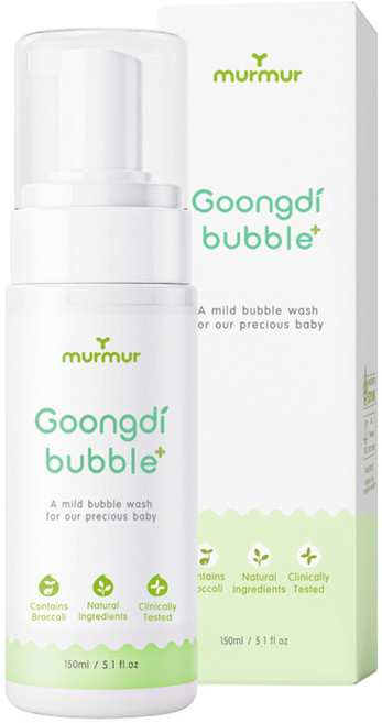 머머 궁디 버블워시 플러스 영유아 청결제, 150ml, 1개