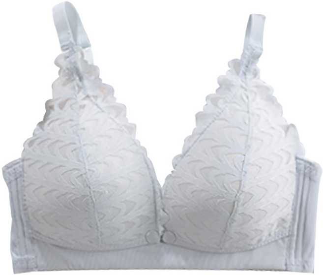 香草甜心 前開式蕾絲透氣薄墊無鋼圈哺乳內衣