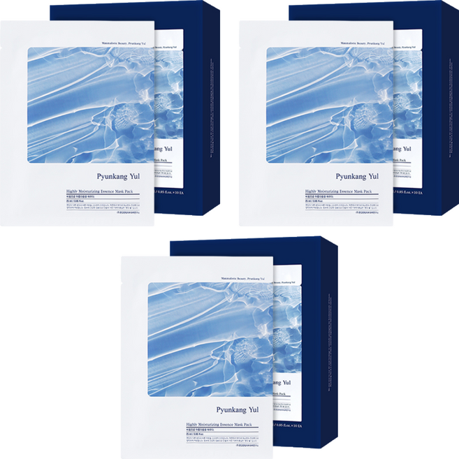 편강율 고보습 에센스 마스크팩, 10개입, 3개