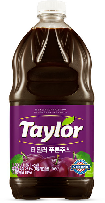 테일러 푸룬주스, 1.89L, 1개