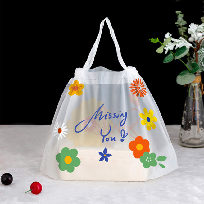 마켓감성 케이터링 테이크 아웃 포장 봉투 50팩, 미싱유 소형, 50개