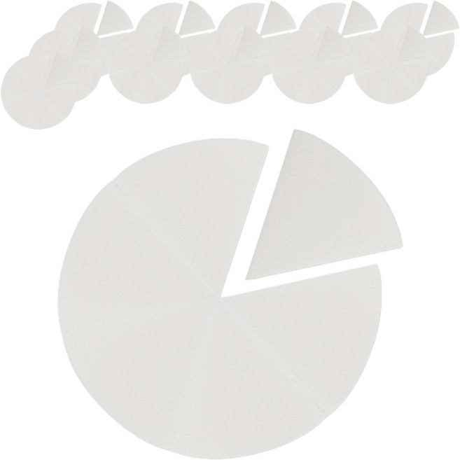 더분 하이드로 스펀지 6P, 흰색, 12개