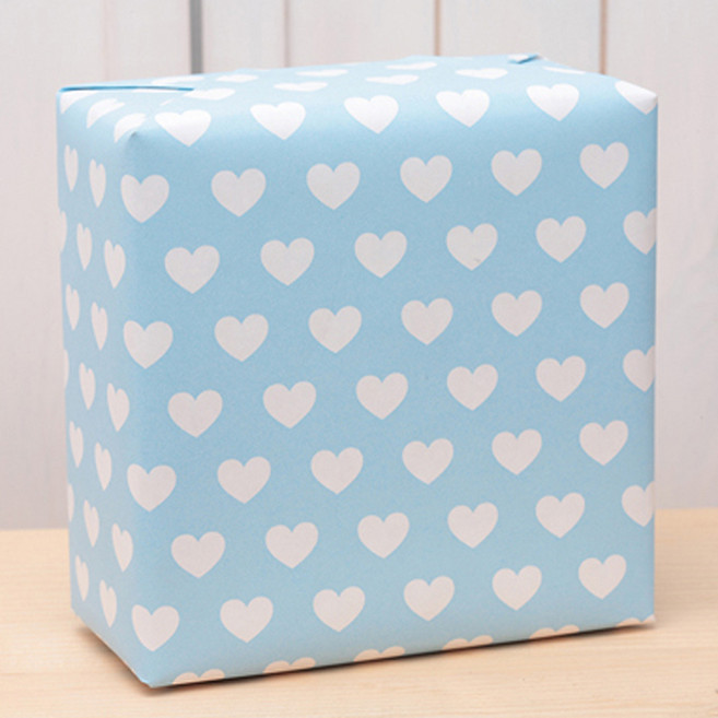 레고하트 종이 롤 포장지 10m, 하늘, 1개