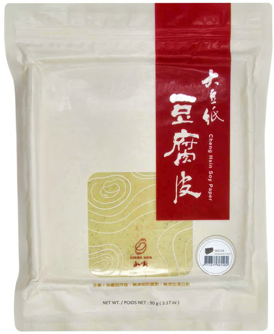 CHENG HSIN 承新 大豆紙豆腐皮, 90g, 1包