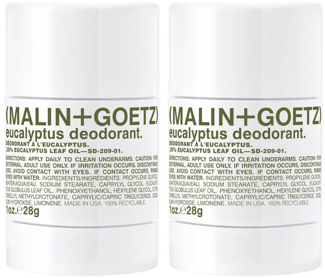 멜린앤게츠 유칼립투스 데오드란트, 28g, 2개