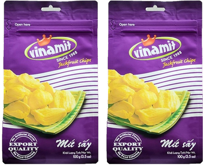 비나밋 잭푸룻칩, 100g, 2개