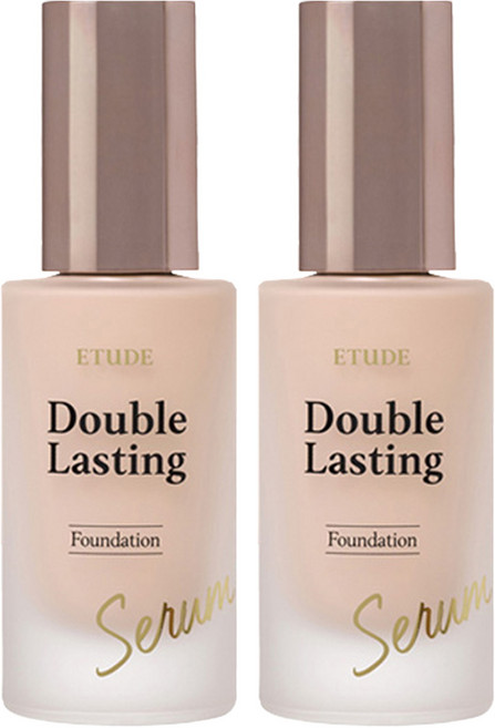 ETUDE 雙效持久精華妝前乳 30g, 玫瑰純白 13C1, 2個