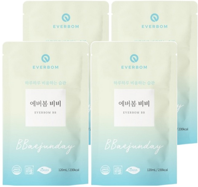 에버봄 비비 애프터, 120ml, 4개